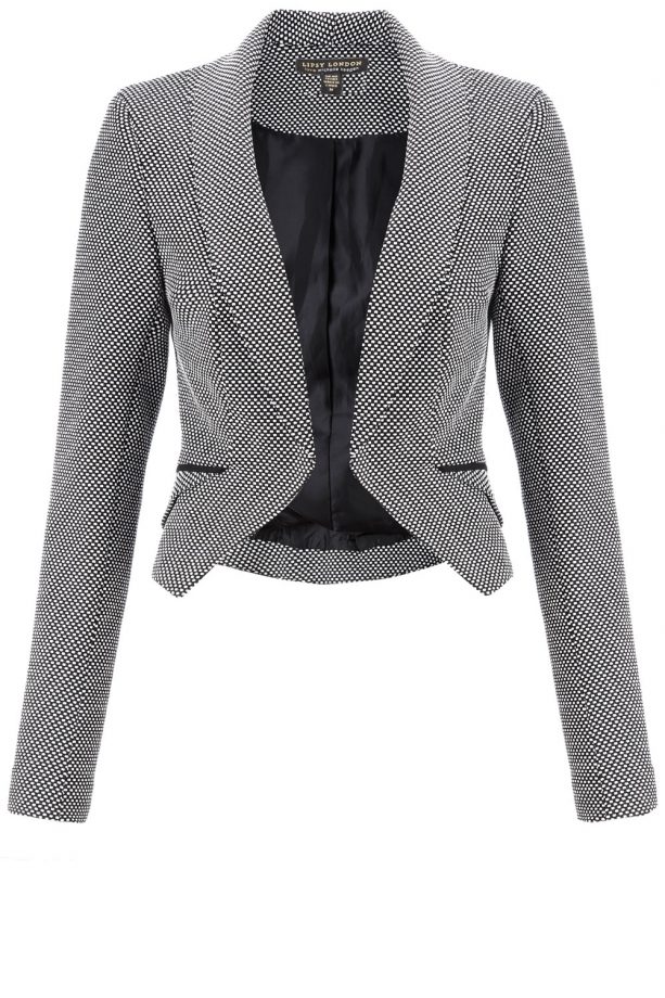 Lipsy Loves Michelle Keegan Monochrome Blazer, £55