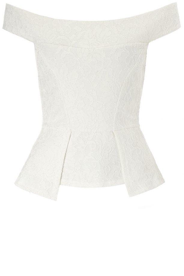 Lipsy Loves Michelle Keegan Bardot Top, £42