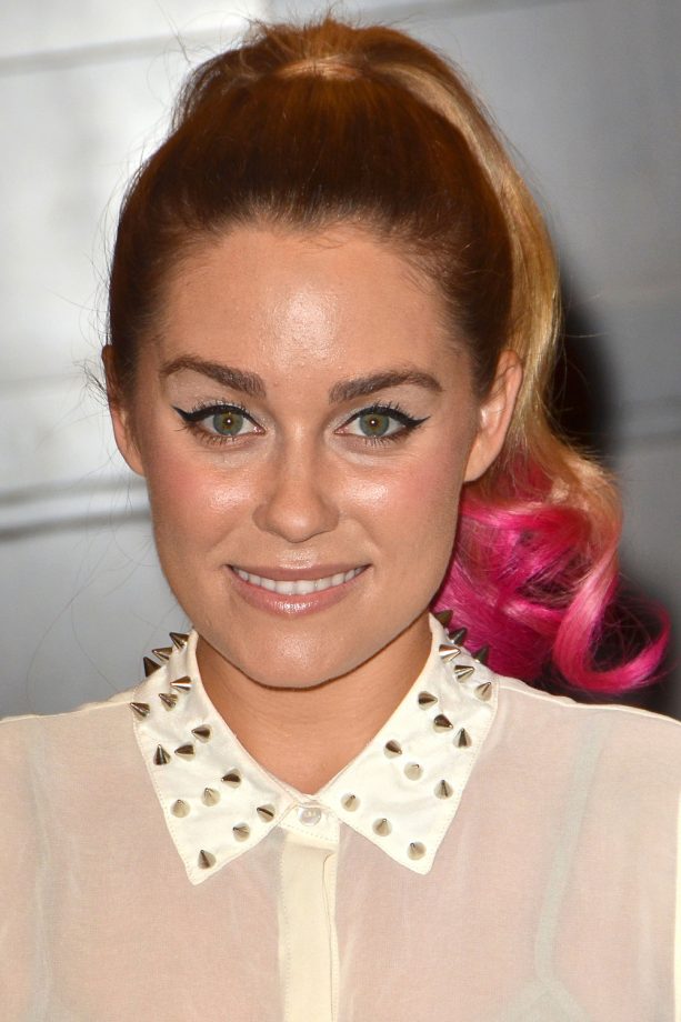Lauren Conrad Experiments With Colour For The Fame Game Book Signing, 2012