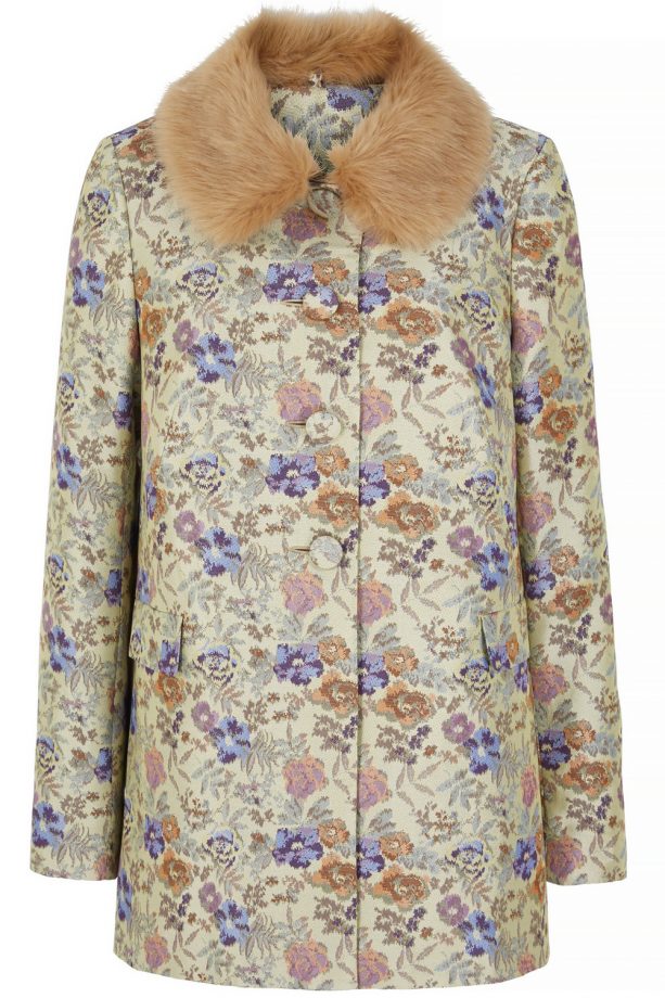Very.co.uk Love Label Jacquard Coat, £75