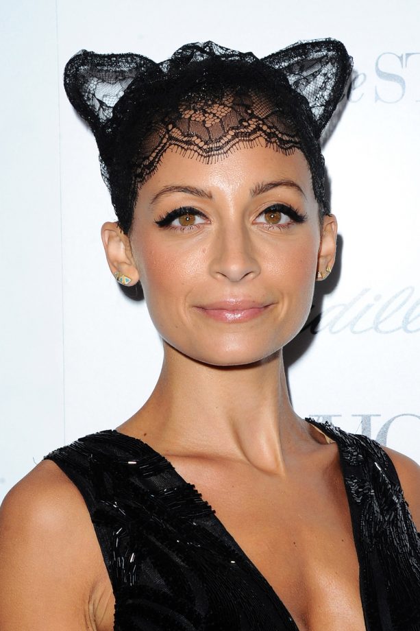 Nicole Richie Wears A Cat Hat For The Who What Wear and Cadillacs 50 Most Fashionable Women, 2013