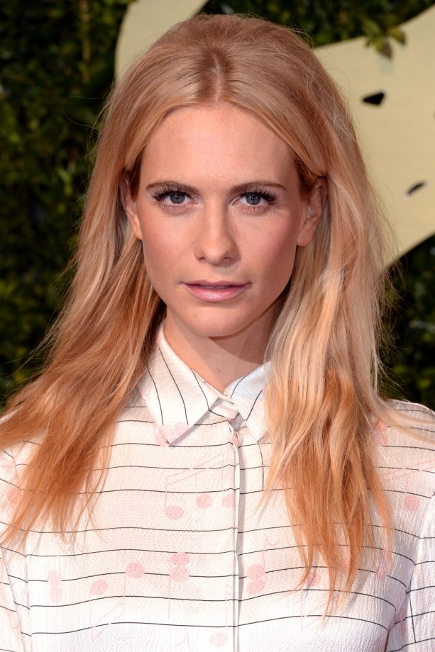 Poppy Delevingne Wears A Beehive at the British Fashion Awards, 2013