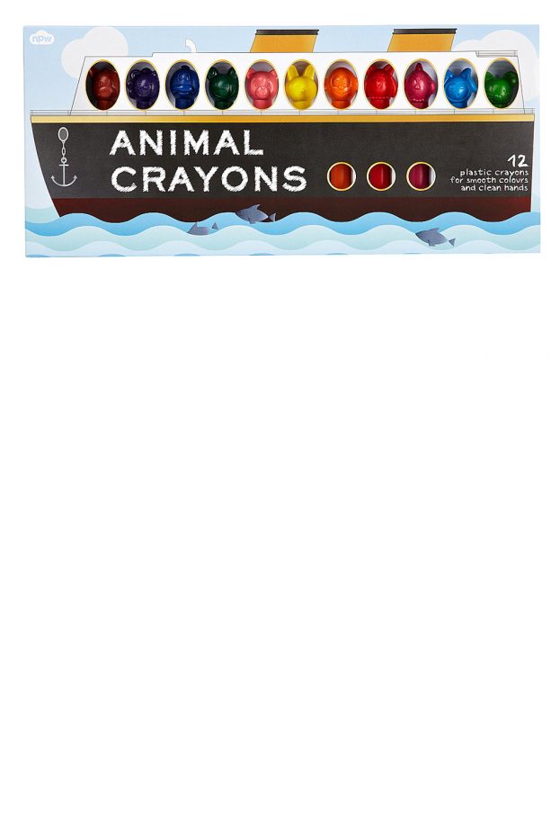 NPW Animal Plastic Crayons, £9.95