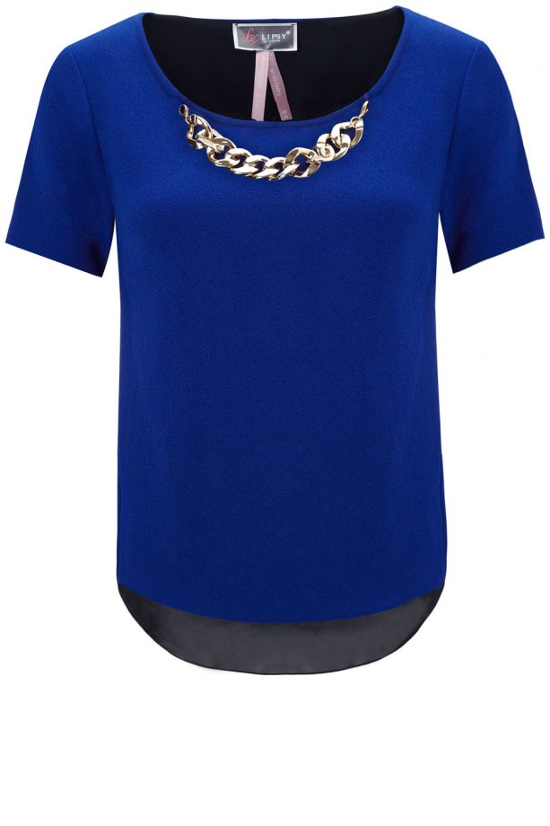 Lipsy Loves Michelle Keegan Necklace Trim Top, £42
