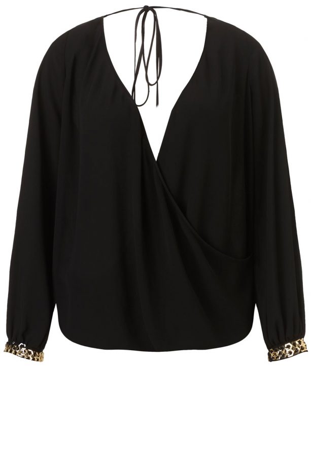 Lipsy Loves Michelle Keegan Drape Wrap Top, £42