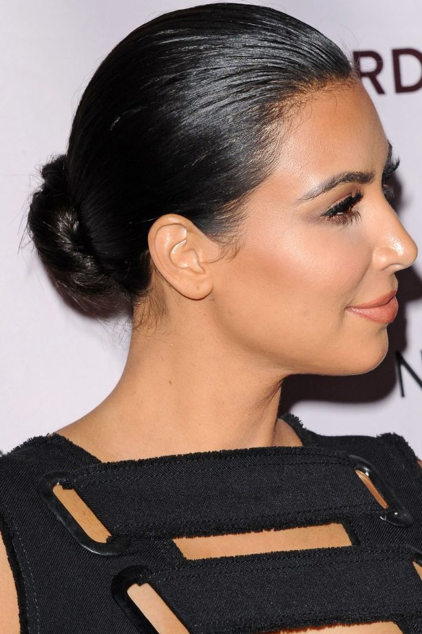 Kim Kardashian Goes Sophisticated At Charlotte Tilbury's Make-Up Your Destiny Launch, 2014