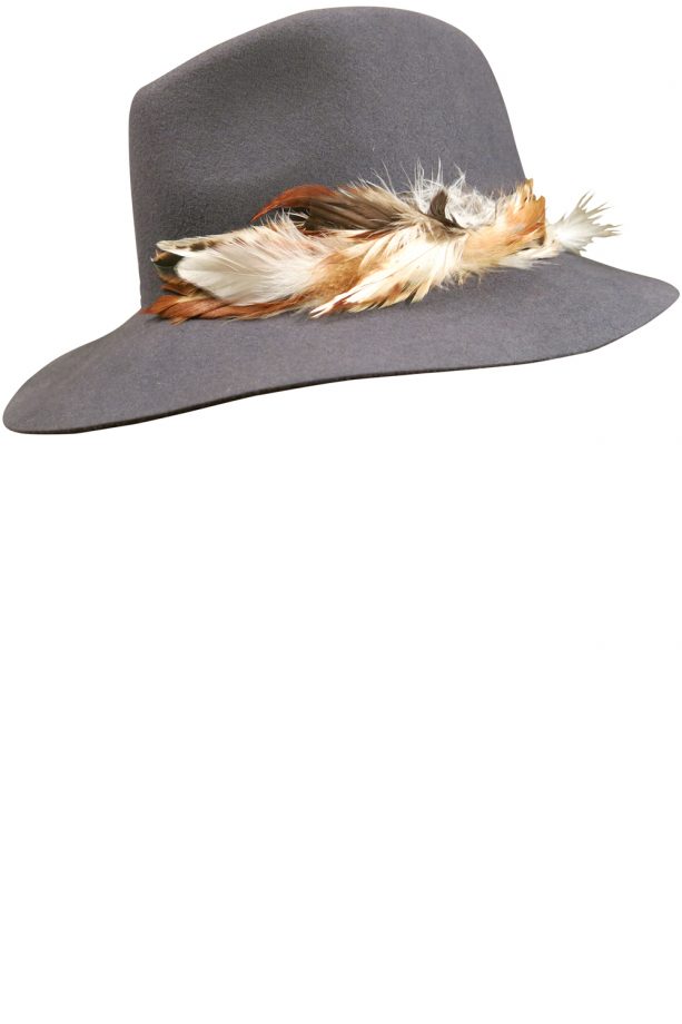 SpottedOnCeleb.com Johanna Hat With Feathers, £105
