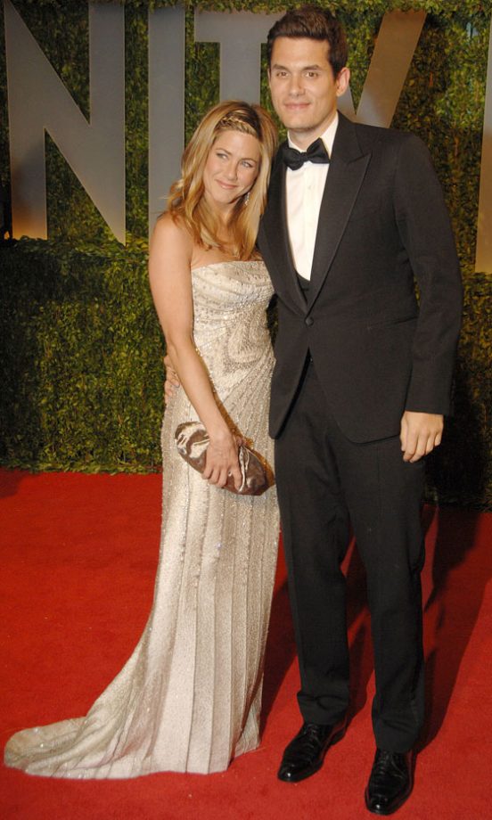 Jennifer Aniston With Boyfriend John Mayer At The Vanity Fair Party, 2009