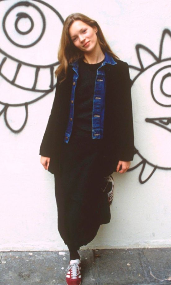 Kate Moss Looks Grungy As She Models In Paris, 1993