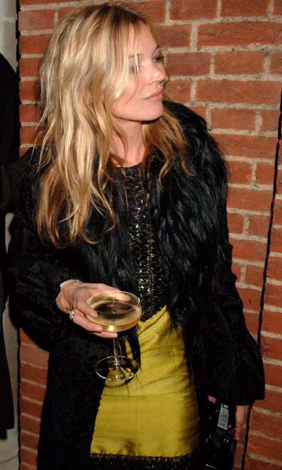 Kate Moss Parties At Vogue's 90th Anniversary Party, 2006