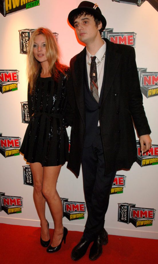 Kate Moss And Pete Doherty At The NME Awards, 2007