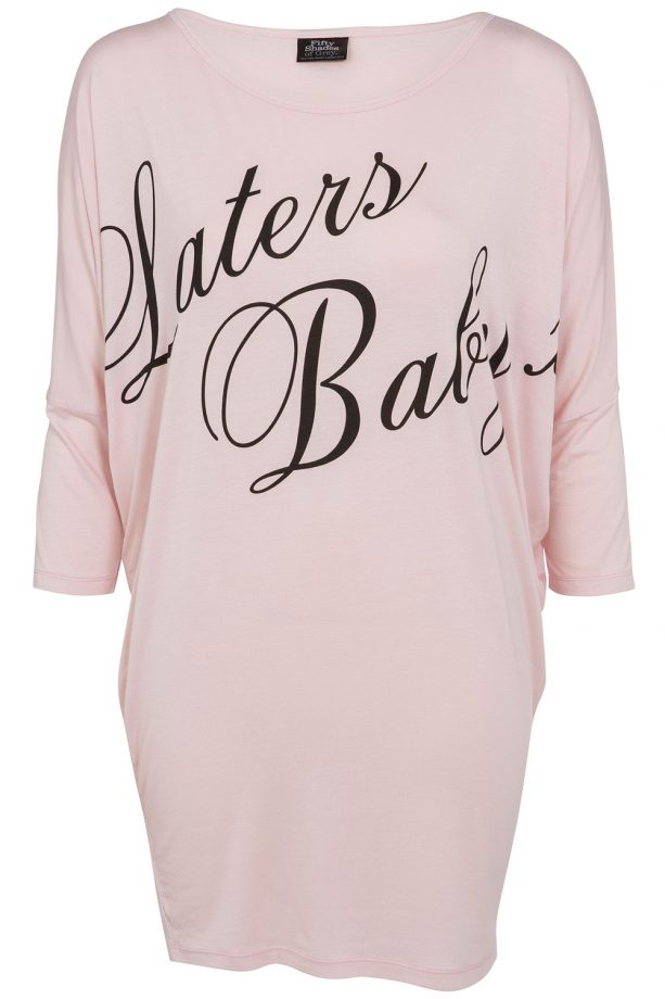 Fifty Shades Of Grey Laters Baby Mini Shirt, £18