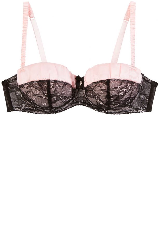 Fifty Shades Of Grey Temptation Balcony Bra With Silk Trim, £19.50