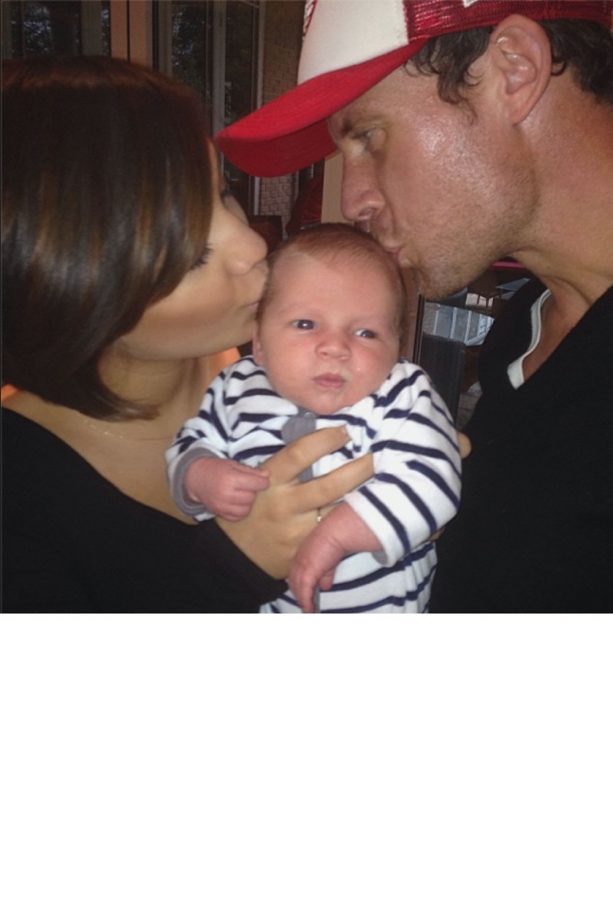 Frankie Sandford's New Family Share A Moment