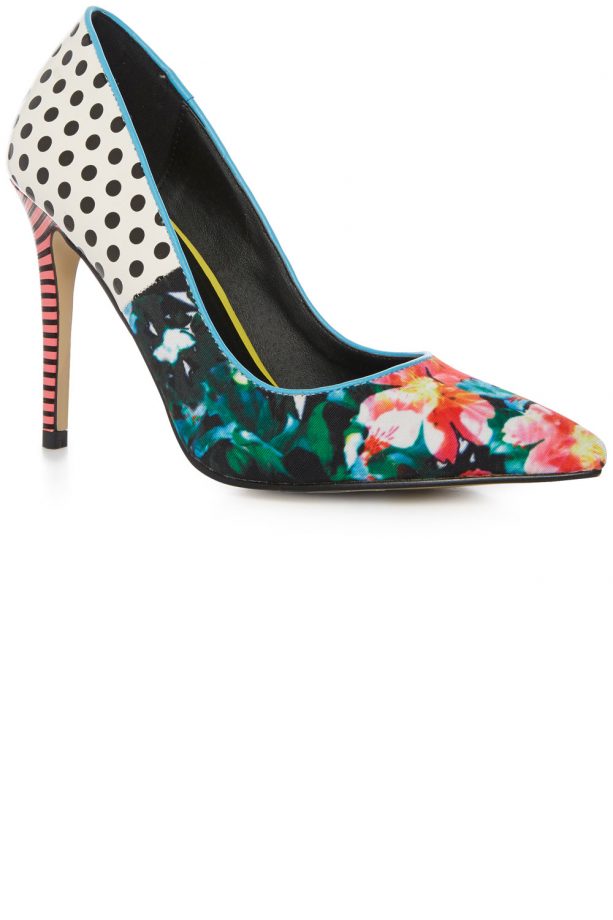 Primark Limited Edition Spotty Floral Court Shoes, £16