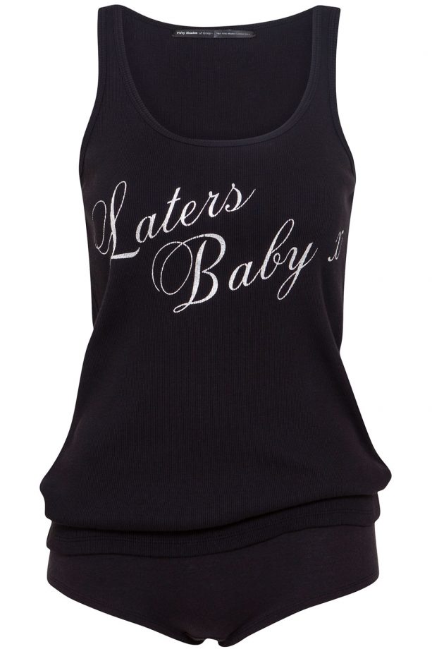 Fifty Shades Of Grey Laters Baby PJ Set, £18