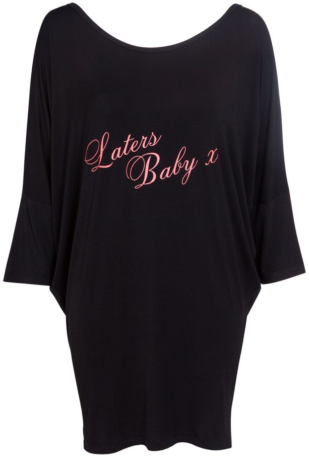 Fifty Shades Of Grey Laters Baby Sleep Tee, £18