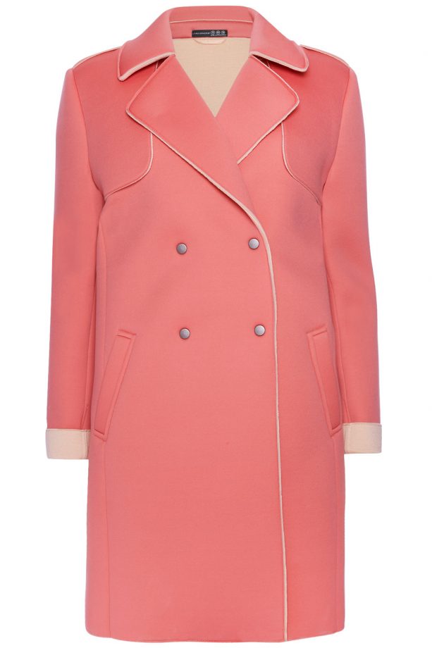 Primark Pink Bonded Scuba Mac, £23