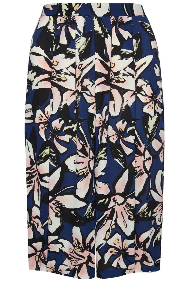 Primark Printed Floral Crepe Culottes, £8