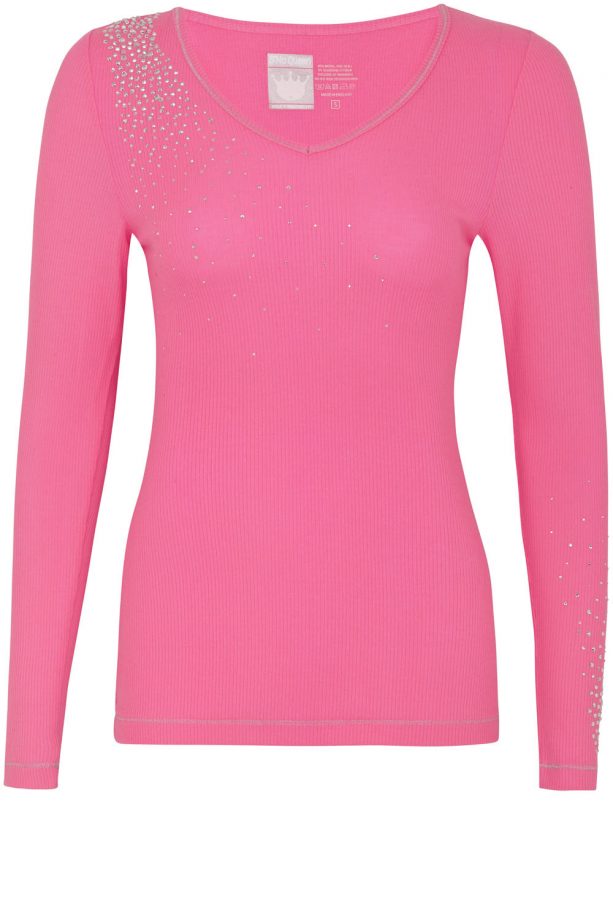S'No Queen Classic Fluoro V-Neck Ski Top, £89