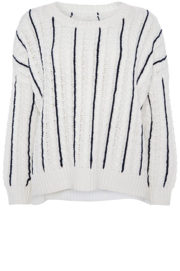 Primark Stripe Cable Jumper, £16