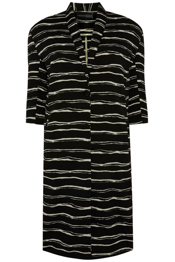 Primark Stripe Longline Duster Coat, £19