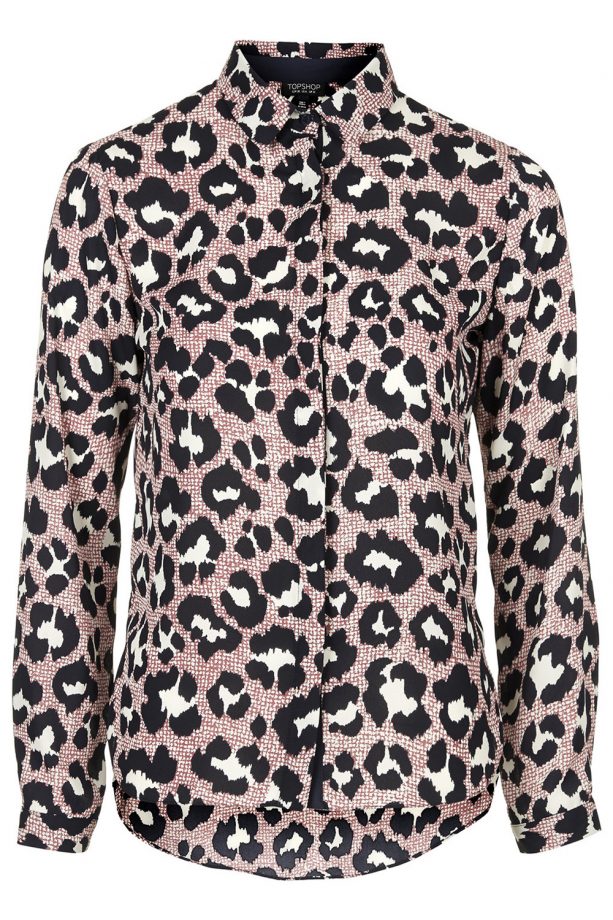Topshop Leopard Print Shirt, £42