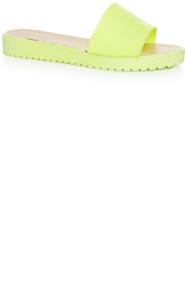 Primark Yellow Jelly Slider, £3