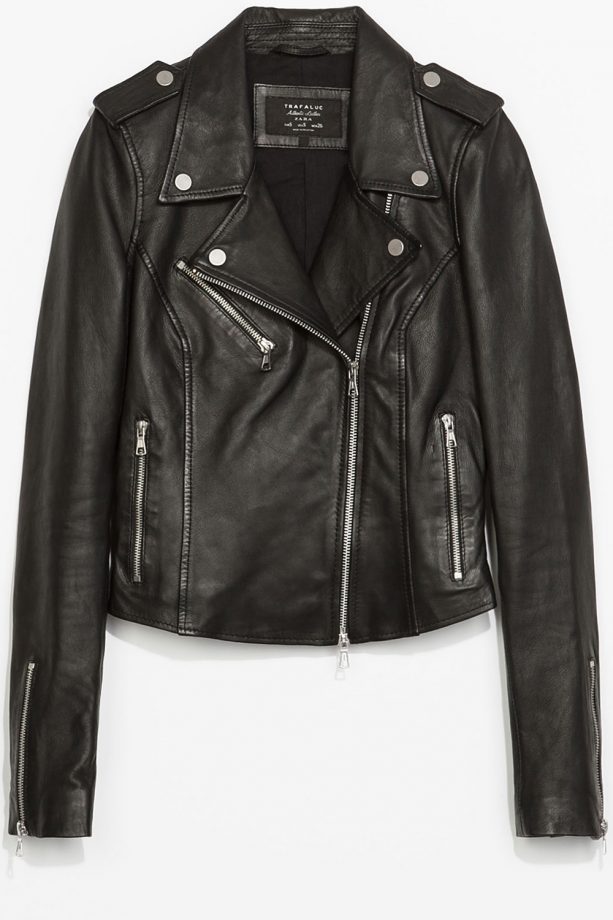 Zara Leather Biker Jacket, £149