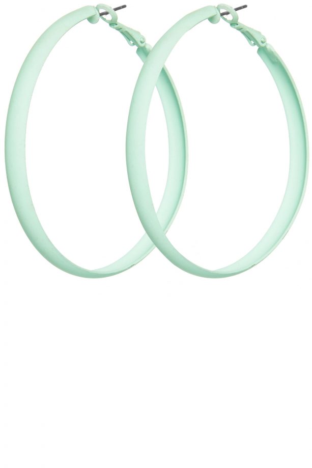 Primark Green Hoop Earrings