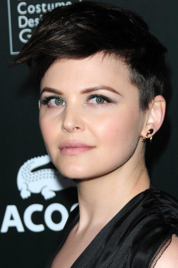 Ginnifer Goodwin Does The Rock Chick Undercut Look At The Costume Designers Guild Awards, 2011