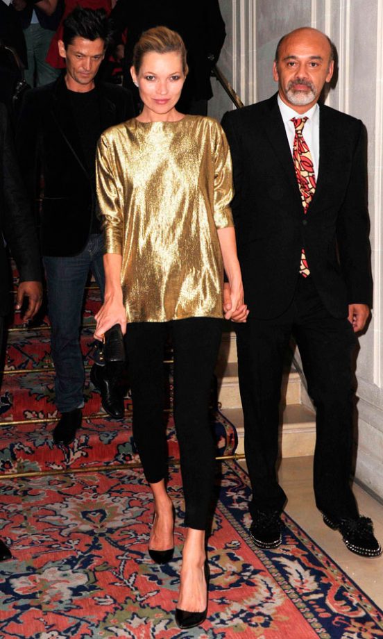 Kate Moss Out And About In Paris, 2011