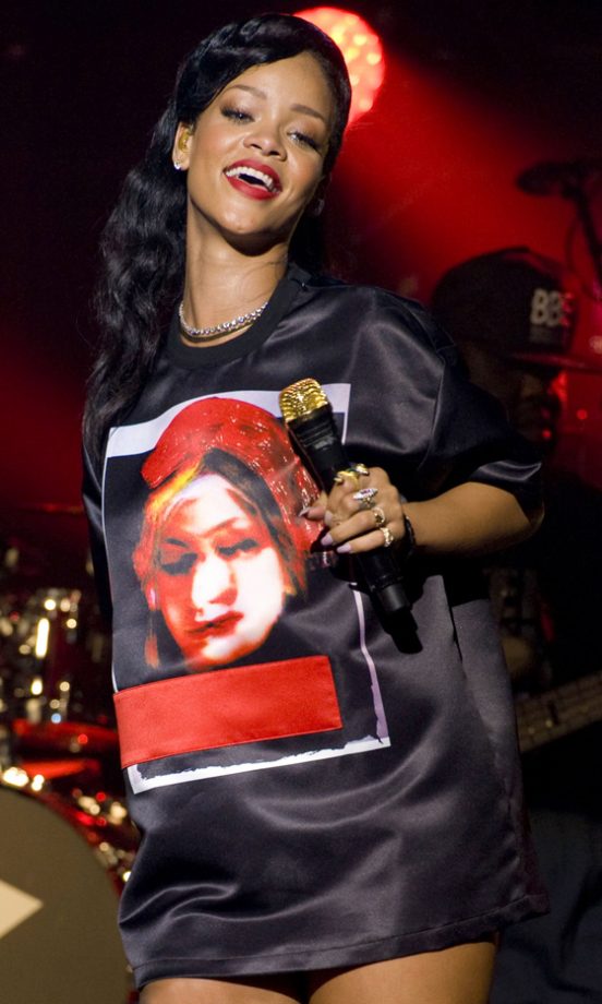 Rihanna On Her 777 Tour In Paris, 2012