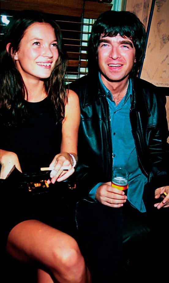 Kate Moss And Noel Gallagher Party At A Steve Coogan Party, 1998