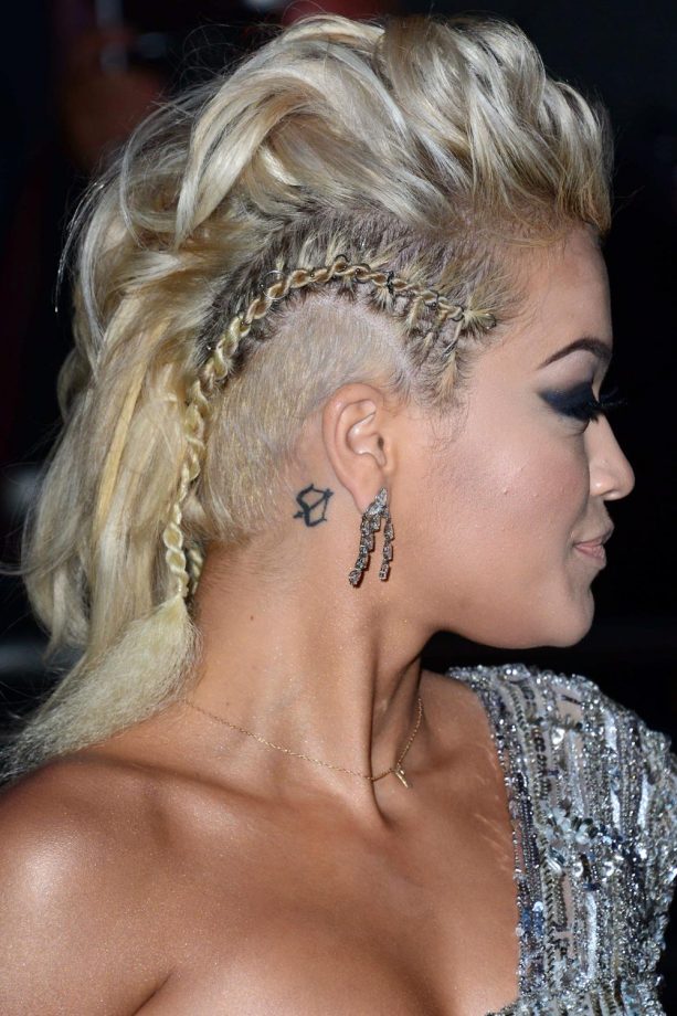 Rita Ora Works A Mohawk, Plaits AND An Undercut At The GQ Men Of The Year Awards, 2014