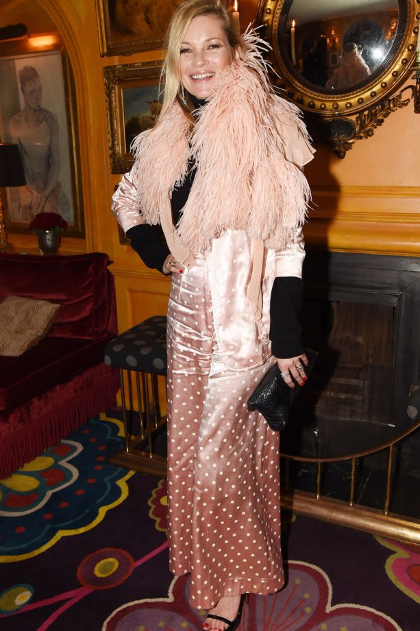 Kate Moss Stands Out At 'A String of Naked Lightbulbs' Premiere, 2014