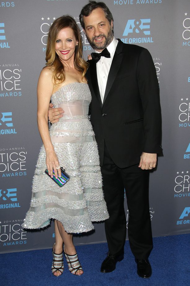 Leslie Mann And Judd Aptow At The Critics' Choice Awards, 2015