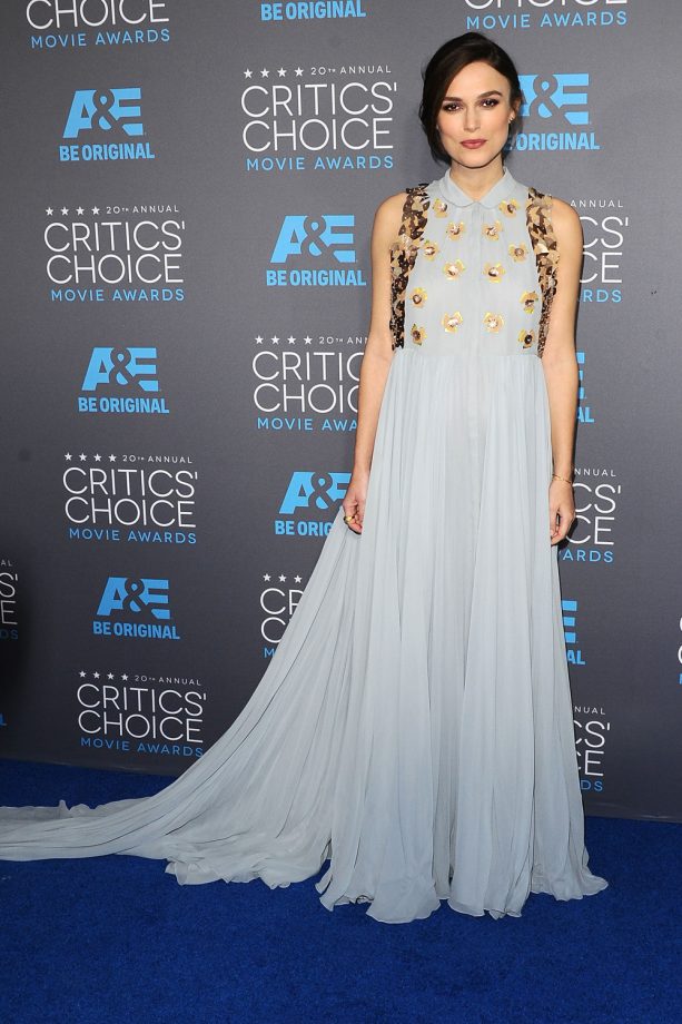 Keira Knightley Glows In A Delpozo Gown At The Critics' Choice Awards, 2015