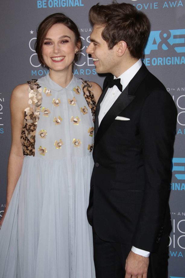 Keira Knightley And James Righton Couple Up At The Critics' Choice Awards, 2015