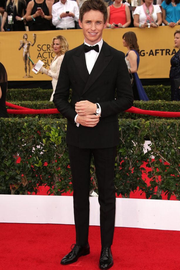 Eddie Redmayne At The Screen Actors Guild Awards, 2015