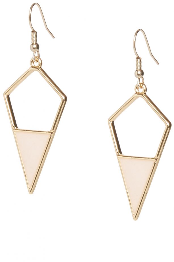 Primark Single Triangle Earrings