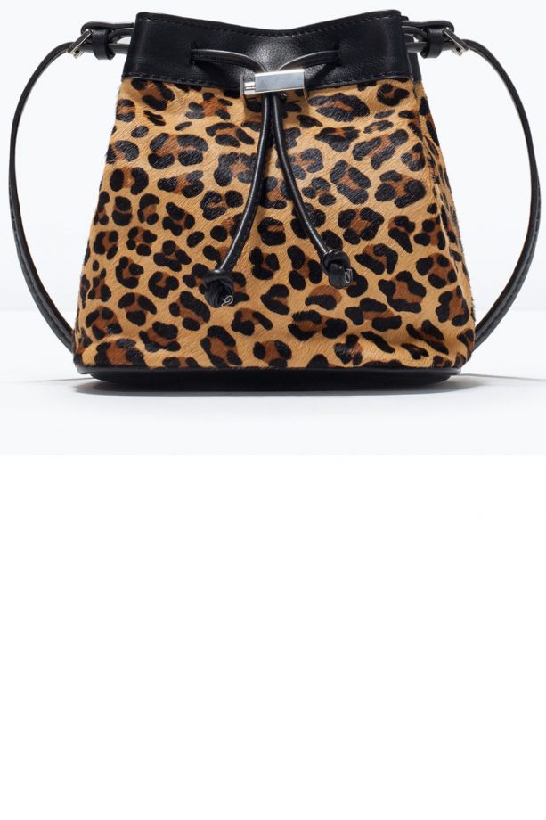 Zara Printed Messenger Bag, £29.99