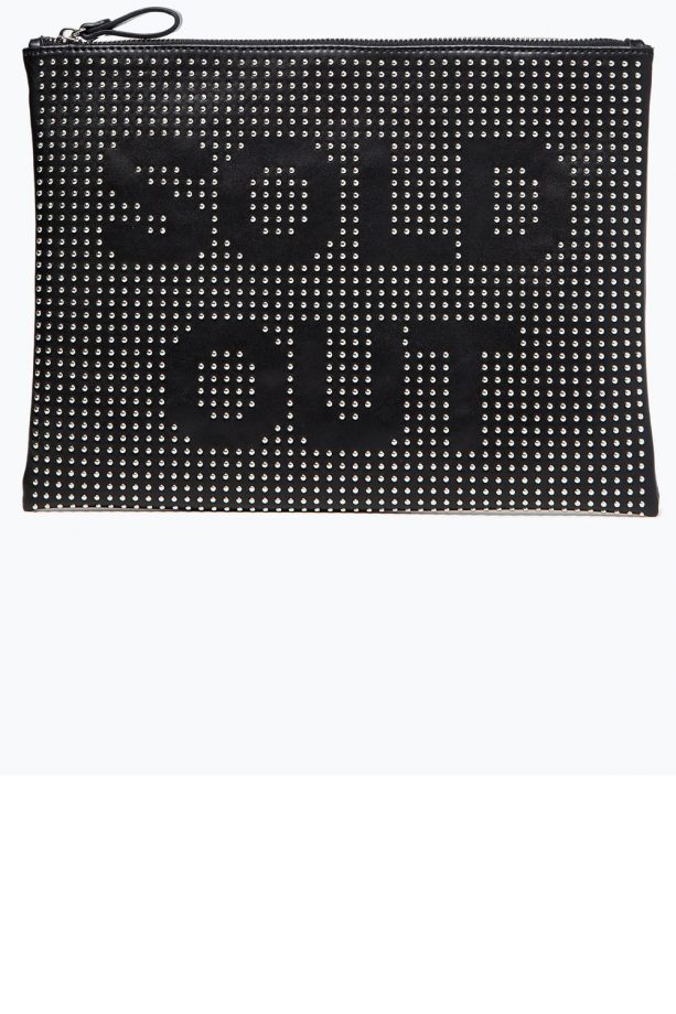 Zara Studded Clutch Bag, £19.99