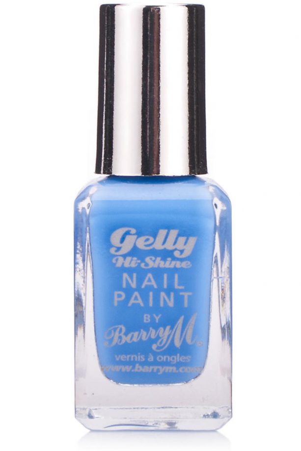 Barry M Gelly High Shine Nail Polish In Light Blue, £3.99