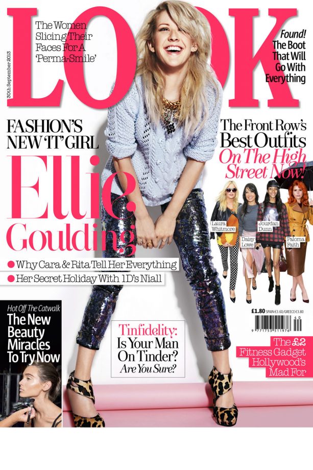 Ellie Goulding On The Cover Of LOOK Magazine, 2013