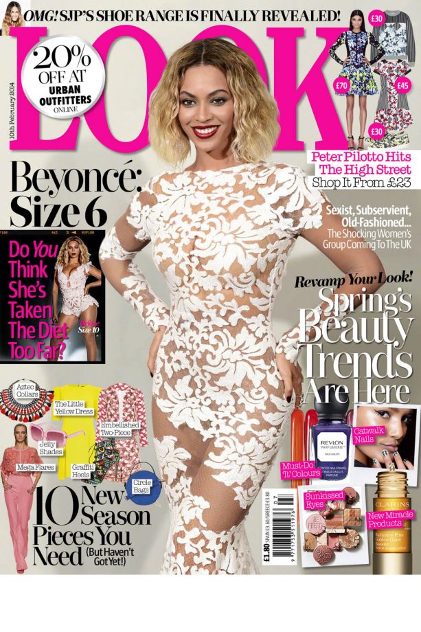 Beyoncé On The Cover Of LOOK Magazine, 2014
