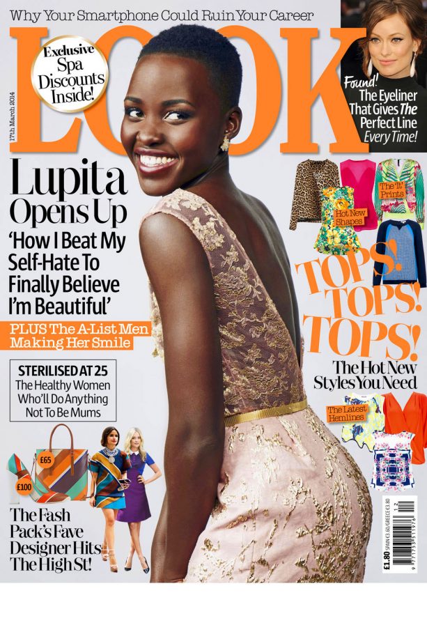 Lupita Nyong'o On The Cover Of LOOK Magazine, 2014