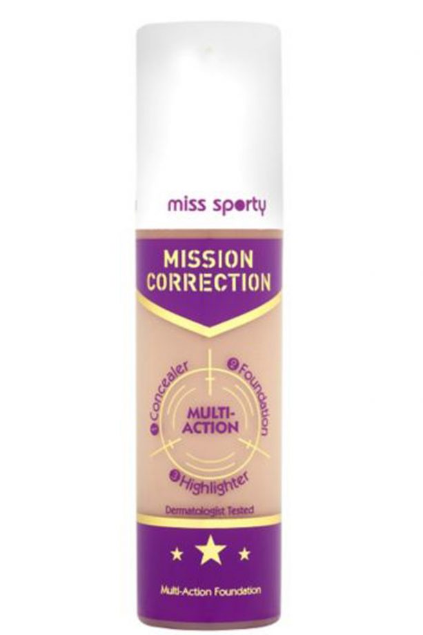 Miss Sporty Mission Correction Multi-Action Foundation, £3.99