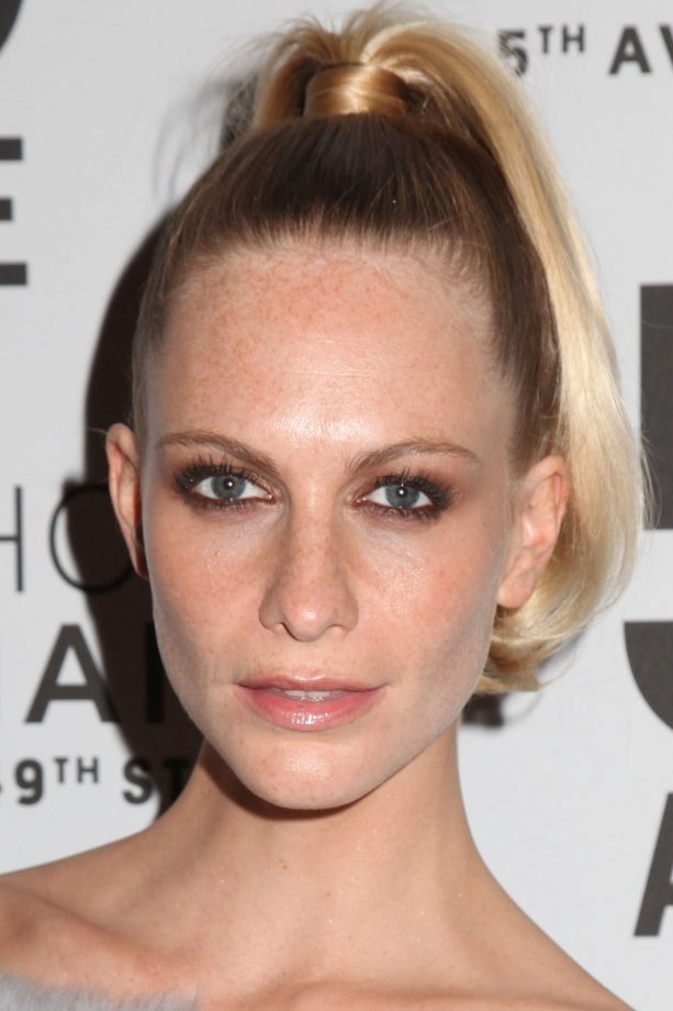Poppy Delevingne Wows With A High Ponytail At The Topshop New York Flagship Store Opening, 2014