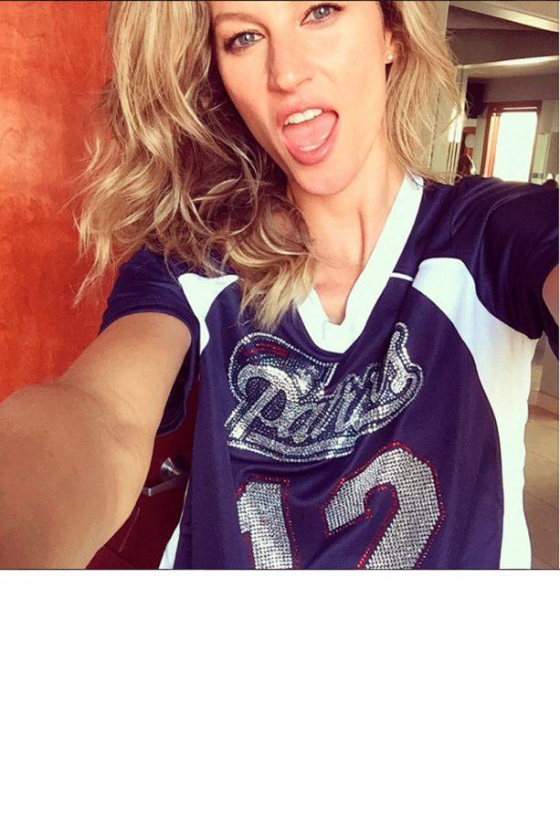 Gisele Bundchen Shows Which Team She Will Be Supporting, 2015